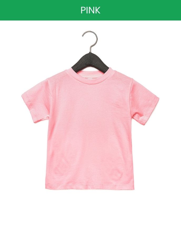 Toddler Short Sleeve Tee Bella Canvas 3001T  (Made in US)