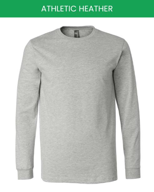 Unisex Jersey Long Sleeve Tee Bella Canvas 3501 (Made in US)